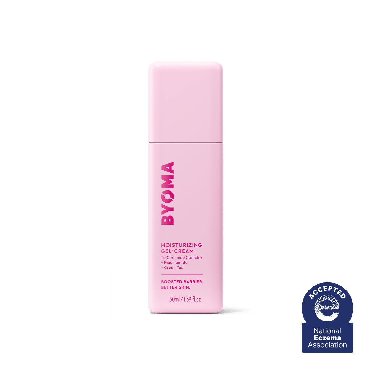 Un flacon de Gel-Crème Hydratant Byoma.