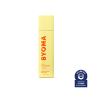 Bouteille de nettoyant à la gelée crémeuse BYOMA avec le sceau de la National Eczema Association.