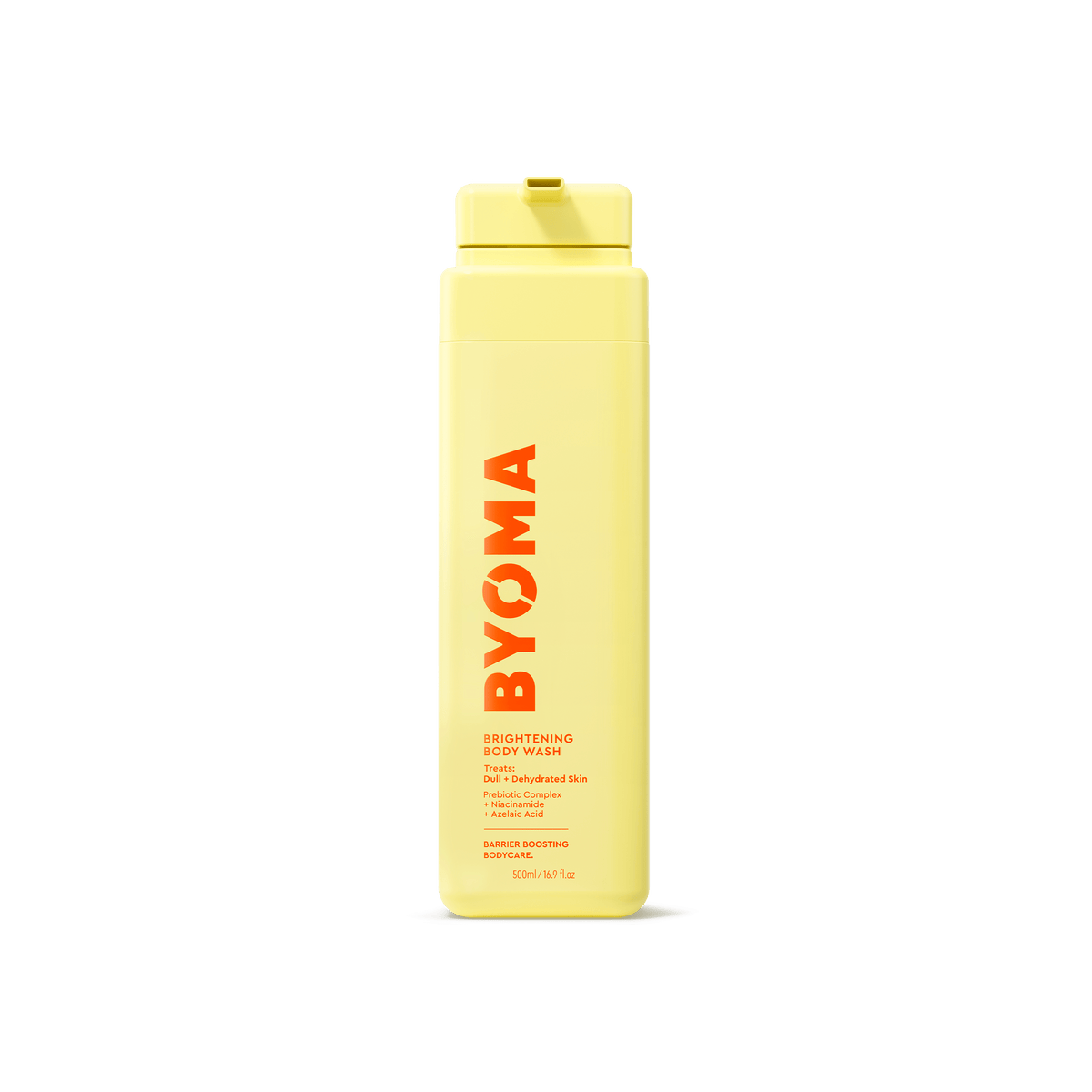 BYOMA GEL BRILLANT POUR LE CORPS sur fond blanc.