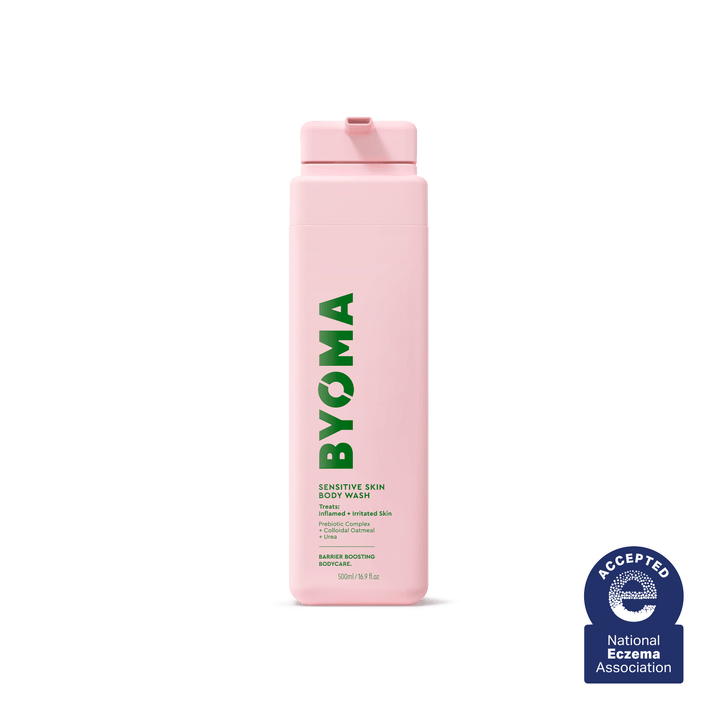 LAVANT CORPS PEAU SENSIBLE BYOMA sur fond transparent.